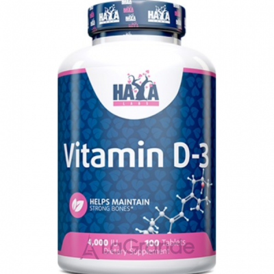 Haya Labs Vitamin D-3 4000 IU   