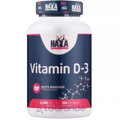 Haya Labs Vitamin D-3 5000 IU   