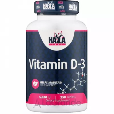 Haya Labs Vitamin D-3 5000 IU   