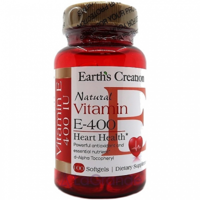 Earth's Creation Vitamin E DL-alpha 180mg   