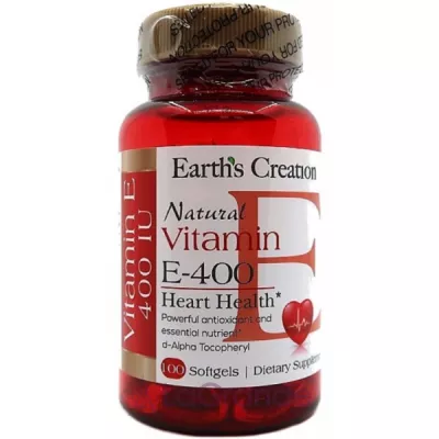 Earth's Creation Vitamin E DL-alpha 180mg   