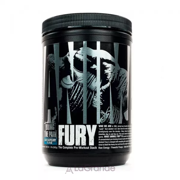 Universal Nutrition Animal Fury Blue raspberry ����������������� �������� 
