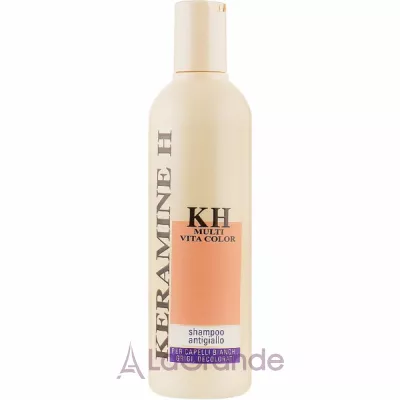 Keramine H Multi Vita Color Antigiallo Shampoo     
