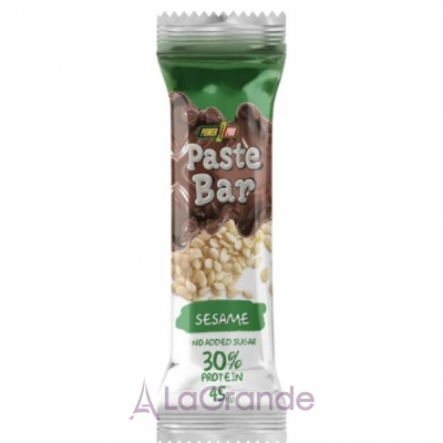 Power Pro Paste Bar 30% Protein Sugar Free Sesame   