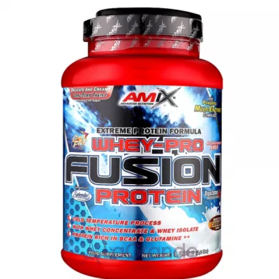 Amix Whey Pro Fusion Protein Peanuts Chocolate Caramel  