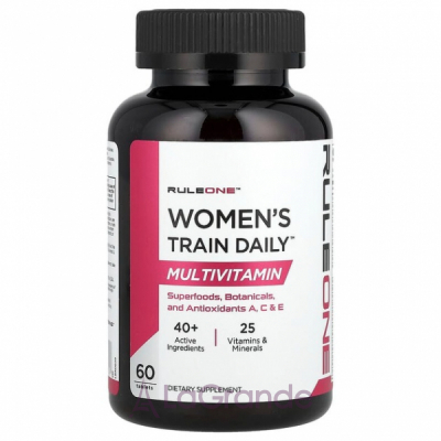 Rule 1 Women's Train Daily Sports Multi-Vitamin -   