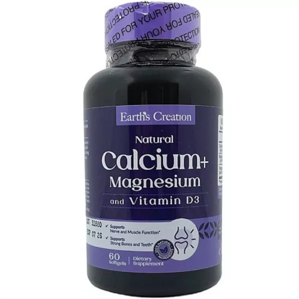 Earth's Creation Calcium + Magnesium + Vitamin D3 ĳ������ ������� 
