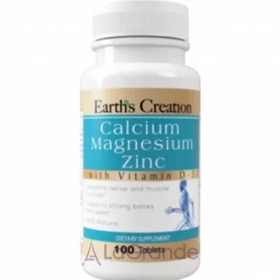 Earth's Creation Calcium, Magnesium, Zinc ĳ  