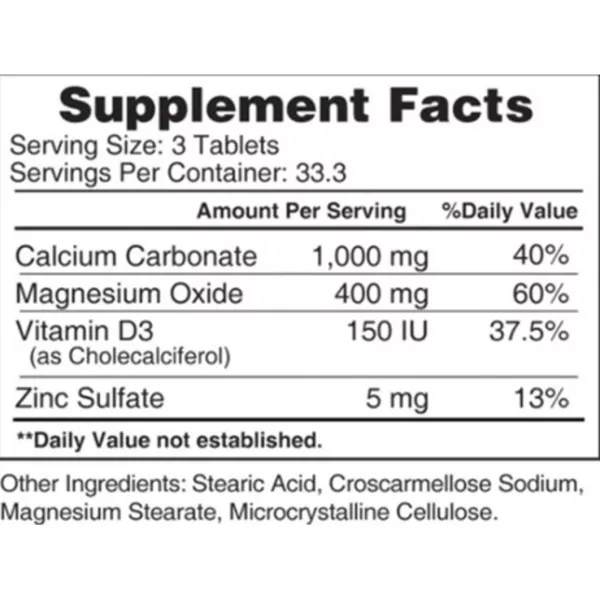 Earth's Creation Calcium, Magnesium, Zinc ĳ������ ������� 