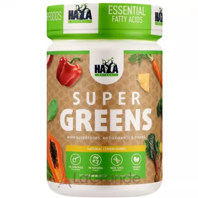 Haya Labs Super Greens Lemon -    