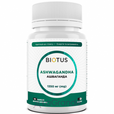 Biotus Ashwagandha 1350 mg ĳ  
