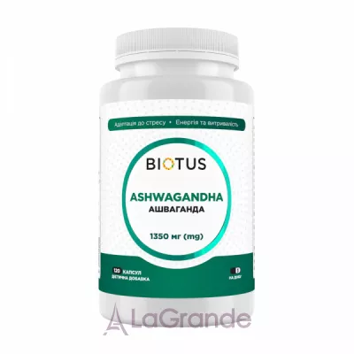 Biotus Ashwagandha 1350 mg ĳ  