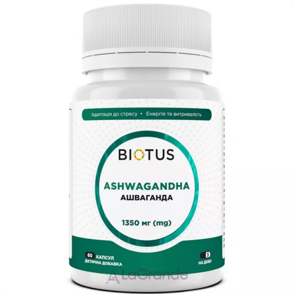 Biotus Ashwagandha 1350 mg ĳ������ ������� 