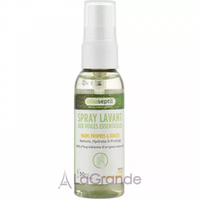 Olioseptil Spray Lavant Aux Huiles Essentielles Poire-Vanille-Amande  - 