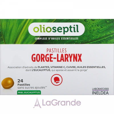 Olioseptil Pastiles Gorge-Larynx          