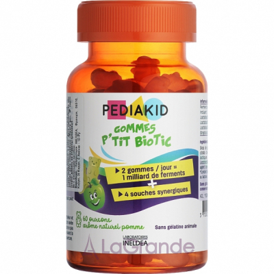 Pediakid Gommes P'tit Biotic   