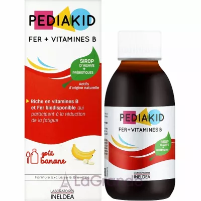 Pediakid Fer + Vitamines B Sirop    쳿   