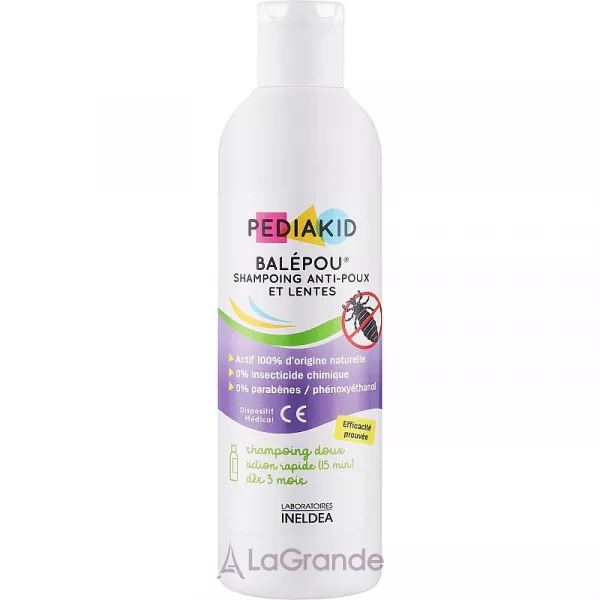 Pediakid Balepou Shampoing Anti-Poux Et Lentes ����������� ������� �� ���� � ����