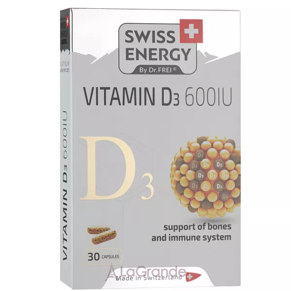 Swiss Energy D3 600 IU ³���� �3 ��� ��������� 600 ��