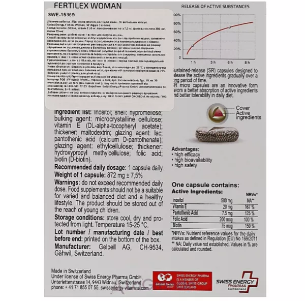 Swiss Energy Fertilex Woman �������� ��� ���� 
