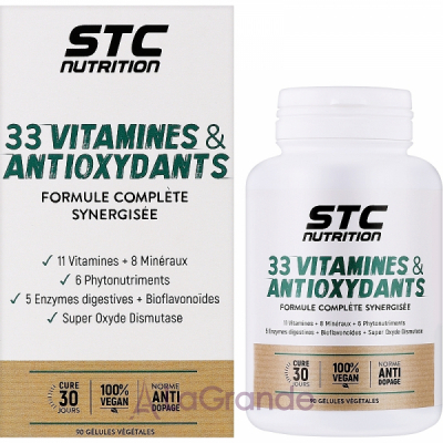 STC Nutrition 33 Vitamins & Antioxydants   