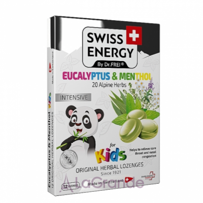 Swiss Energy Eucalyptus And Menthol  For Kids        