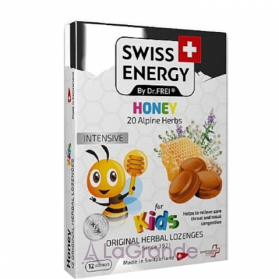 Swiss Energy Honey 20 Alpine Herbs For Kids          