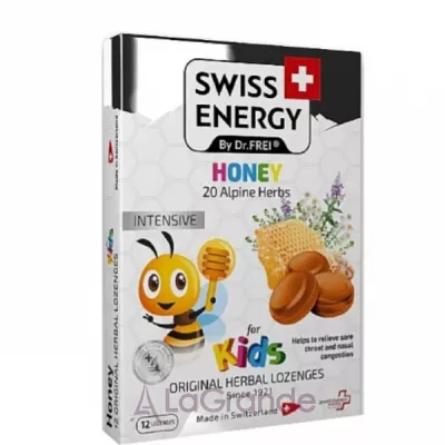 Swiss Energy Honey 20 Alpine Herbs For Kids          