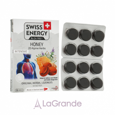 Swiss Energy Original Herbal Lozenges Honey  