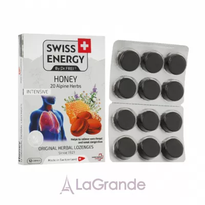 Swiss Energy Original Herbal Lozenges Honey  