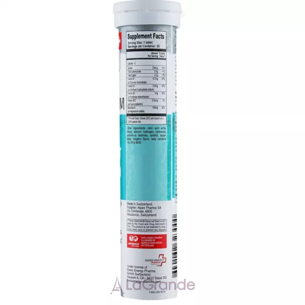 Swiss Energy Magnesium + B complex CH ³����� ������ 