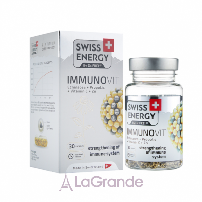 Swiss Energy ImmunoVit Echinacea+Propolis+Vitamin C+Zn    