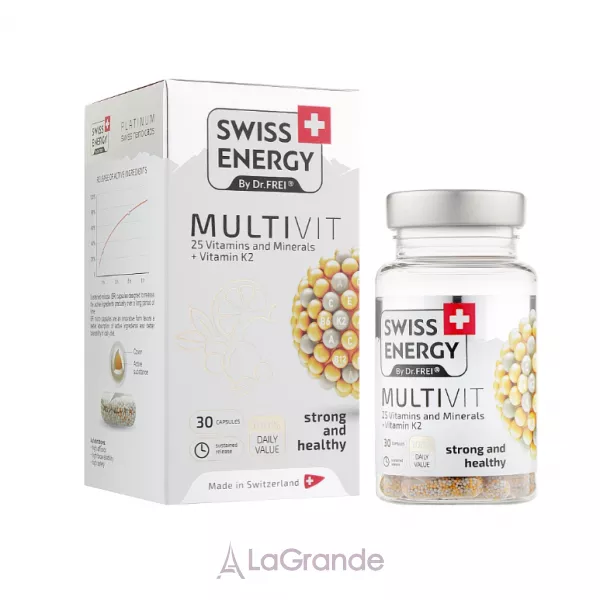 Swiss Energy Multivit 25 Vitamins and Minerals+Vitamin K2 25 ³������ �� ������� � ������� �2