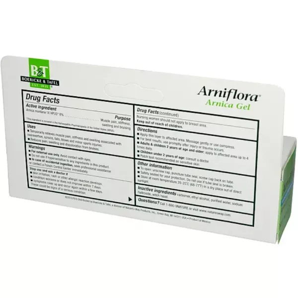 Boericke & Tafel  Arniflorar� Arnica Topical Gel ���� � ������� ��� �������� ����������