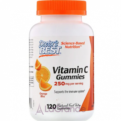 Doctor's Best Vitamin C Gummies ³  250    
