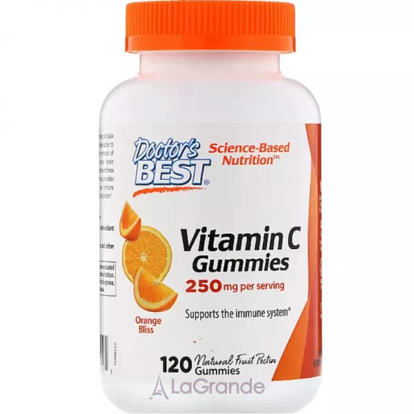 Doctor's Best Vitamin C Gummies ������� �  250 ��  �� ������ ���������
