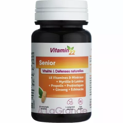 Vitamin'22 Senior ³-       