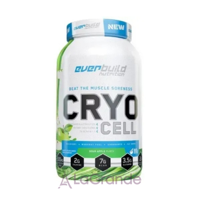 Everbuild Nutrition Cryo Cell BCAA 8:1:1 Sour pple unch   BCAA 8:1:1 