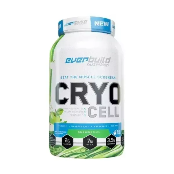 Everbuild Nutrition Cryo Cell BCAA 8:1:1 Sour �pple �unch �������������� �������� BCAA 8:1:1 