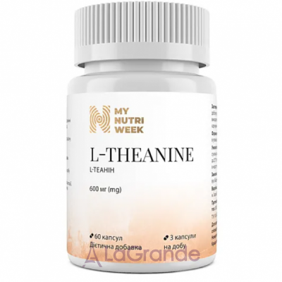 My Nutri Week L-Theanine 600 mg   