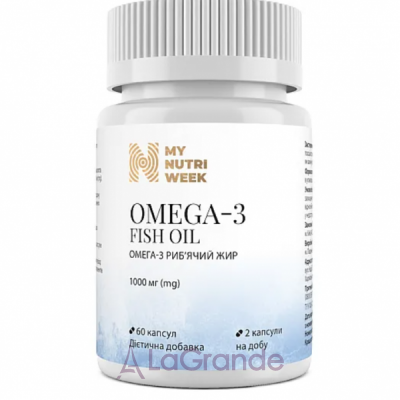 My Nutri Week Omega-3 Fish Oil   