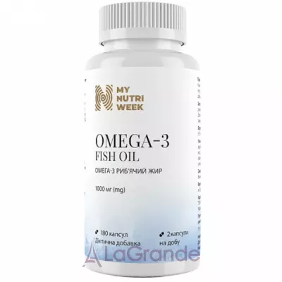 My Nutri Week Omega-3 Fish Oil   