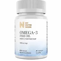 My Nutri Week Omega-3 Fish Oil ĳ������ ������� "����� 3 ���'���� ���"