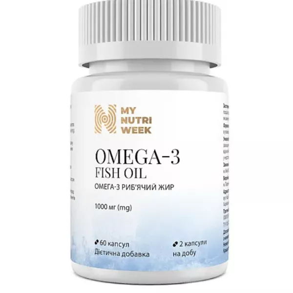 My Nutri Week Omega-3 Fish Oil ĳ������ ������� 