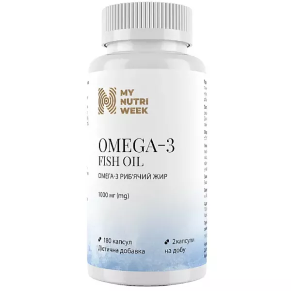My Nutri Week Omega-3 Fish Oil ĳ������ ������� 