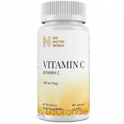 My Nutri Week Vitamin C 500 mg  C   500 