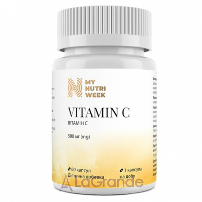 My Nutri Week Vitamin C 500 mg  C   500 