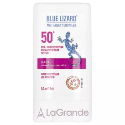 Blue Lizard Australian Sunscreen Baby Mineral Sunscreen Stick SPF50+ ̳     SPF50+