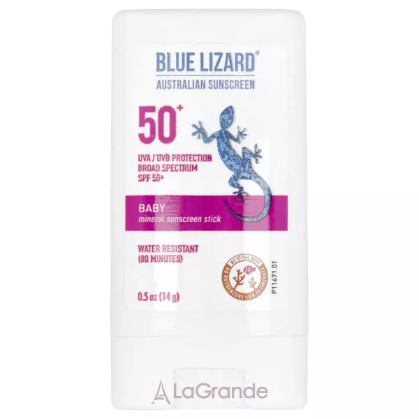 Blue Lizard Australian Sunscreen Baby Mineral Sunscreen Stick SPF50+ ����������� �������������� ���� ��� ����� SPF50+