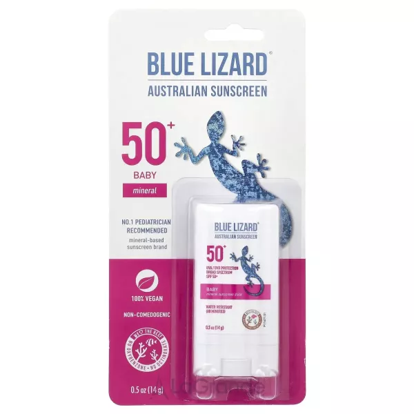 Blue Lizard Australian Sunscreen Baby Mineral Sunscreen Stick SPF50+ ����������� �������������� ���� ��� ����� SPF50+